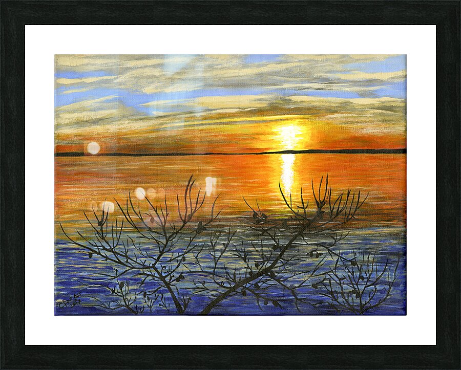 Days End Picture Frame print