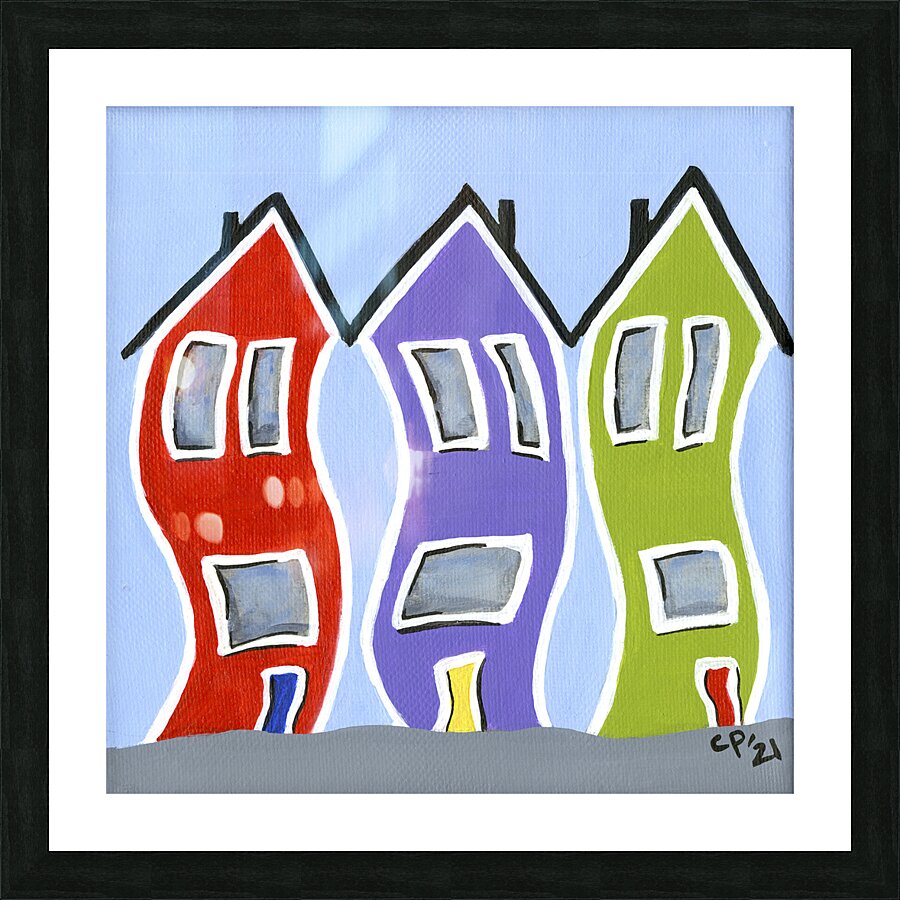 Jellybean Row 3 Picture Frame print