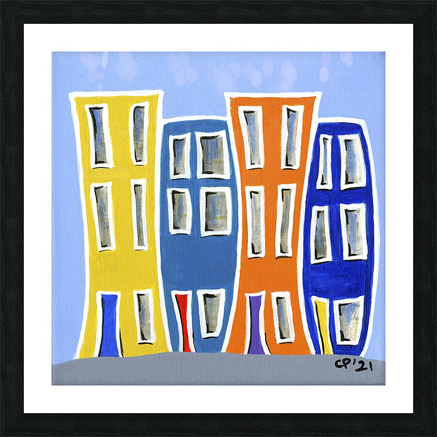 Jellybean Row 4 Picture Frame print