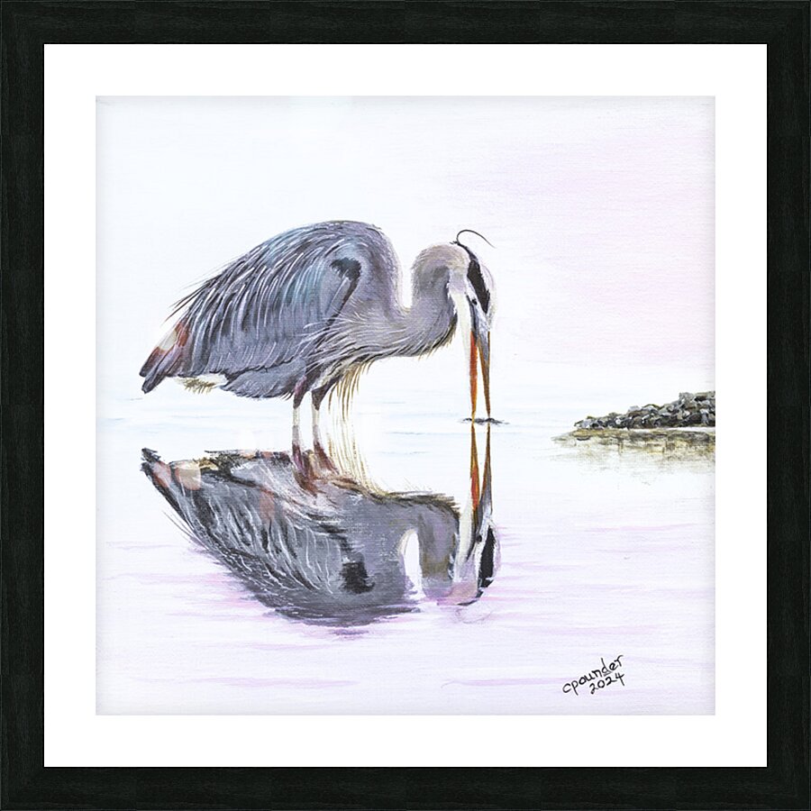 On Reflection Picture Frame print