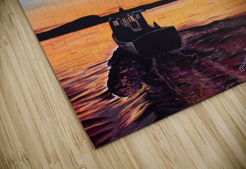 Heading Out  Carol Pounder Art puzzle