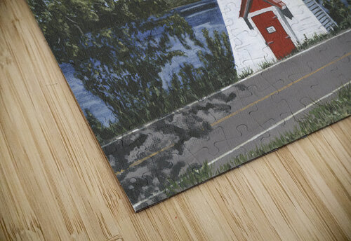 Wallace by the Sea Carol Pounder Art puzzle