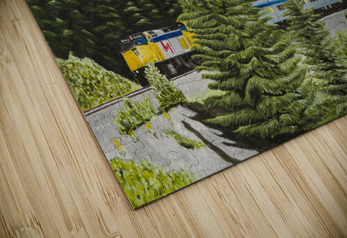 Canadian Adventure Carol Pounder Art puzzle