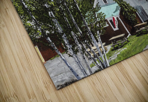 Tatamagouche Grain Elevator  Carol Pounder Art puzzle