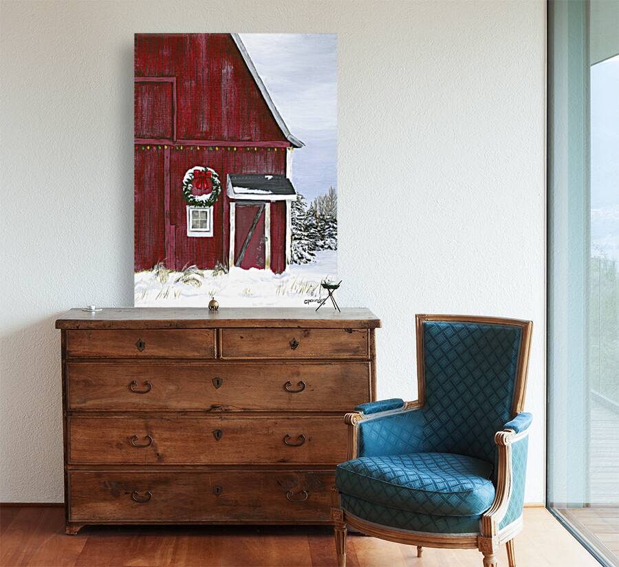 The Red Barn  Reproduction