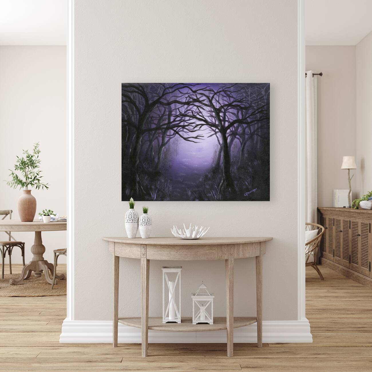 Drawn to the Light Reproduction