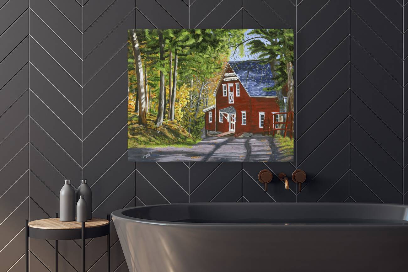 Grist Mill   Reproduction