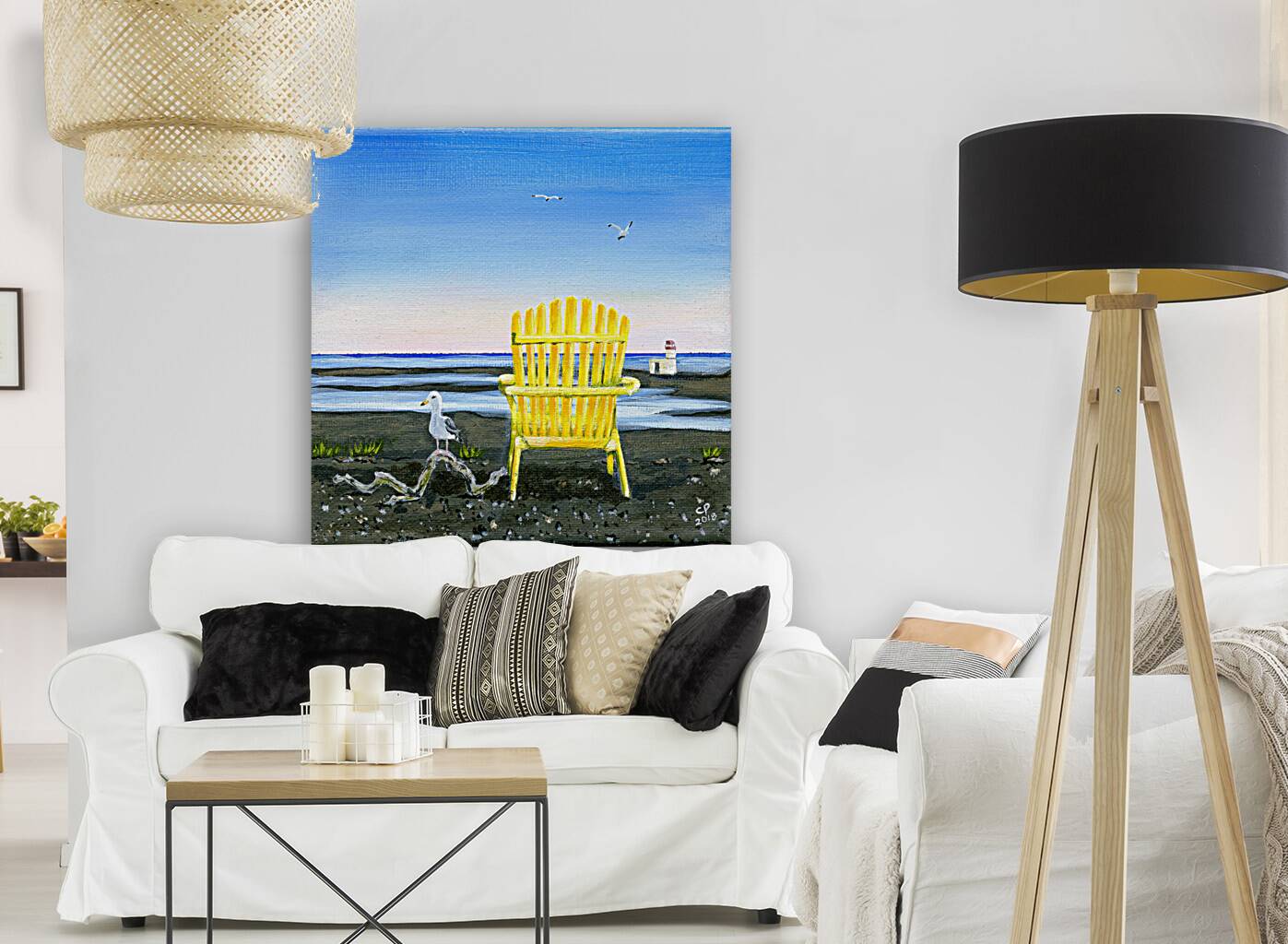 Yellow Chair Reproduction