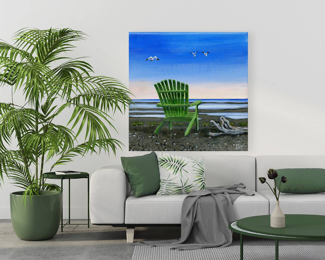 Green Chair Reproduction