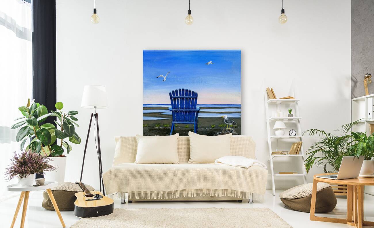 Blue Chair  Reproduction