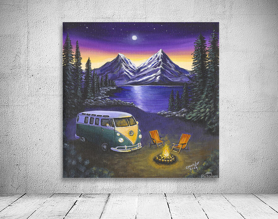 Camping my Way Wall Preview