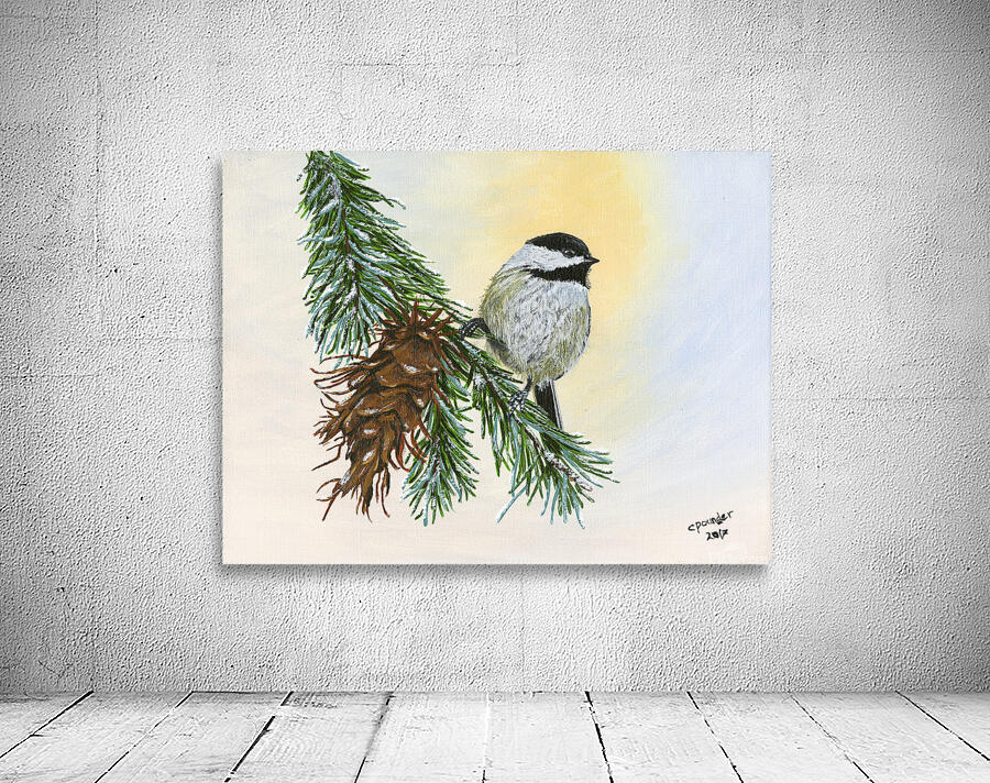 Christmas Chikadee Wall Preview