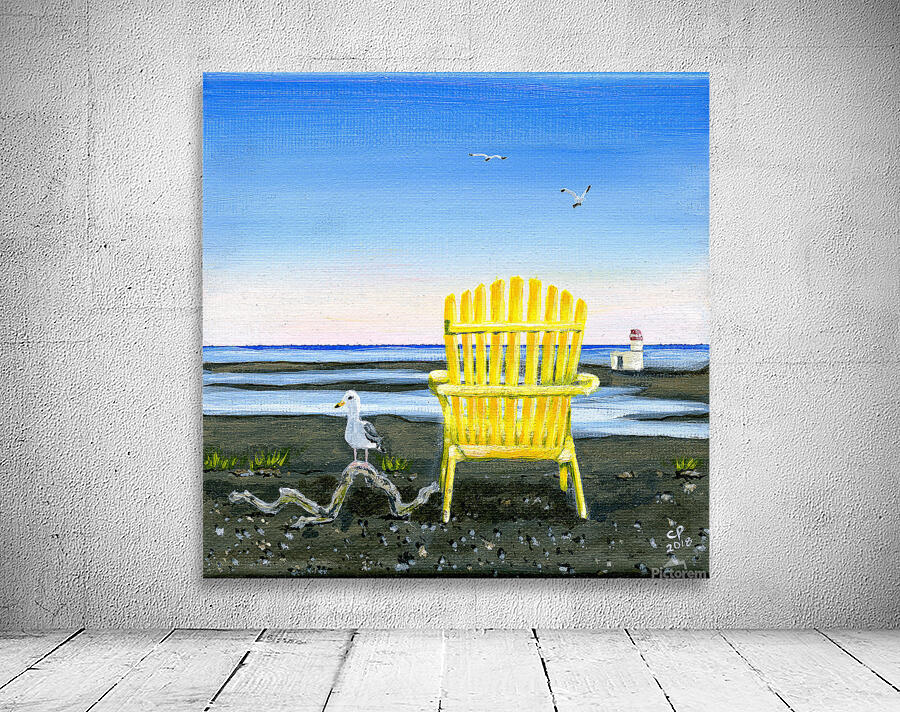 Yellow Chair Wall Preview