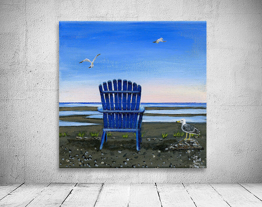 Blue Chair  Wall Preview