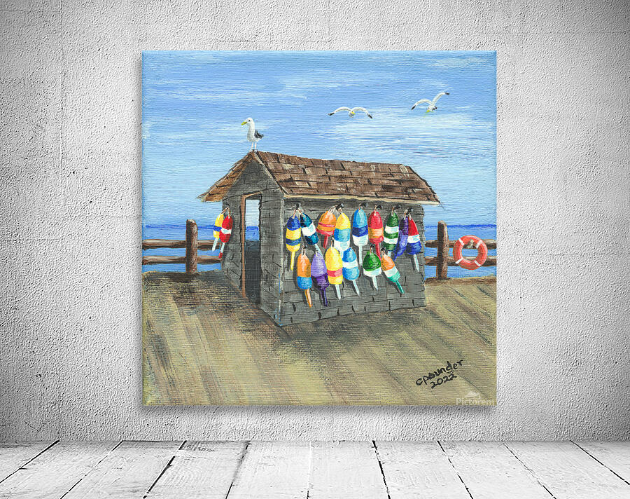 Buoy Shack Wall Preview