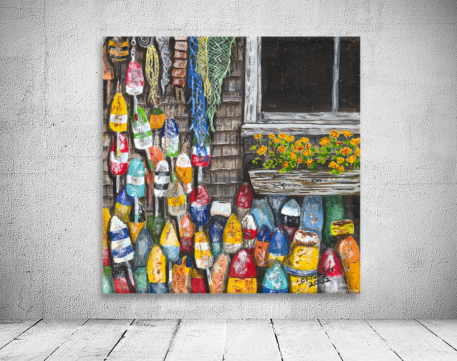 Old Buoys Wall Preview