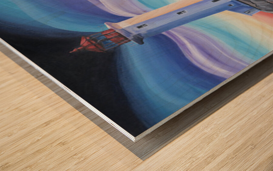 Peggys Delight Wood print