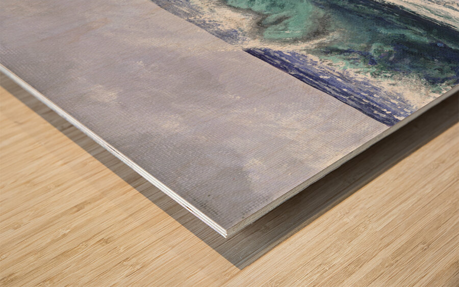 Ocean Spray Wood print