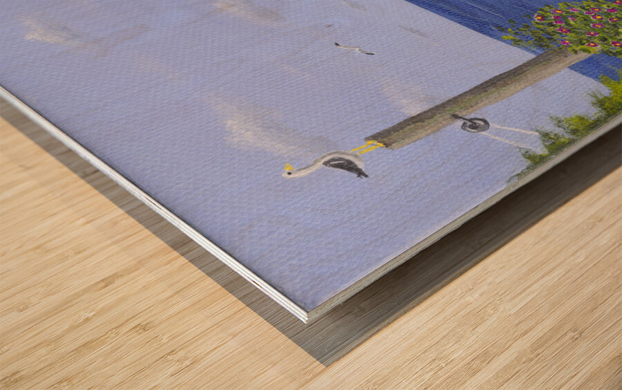 No Mow May 3  Wood print