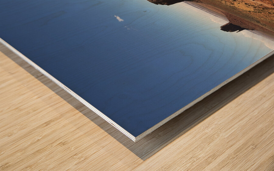 Monument Valley 3 Wood print