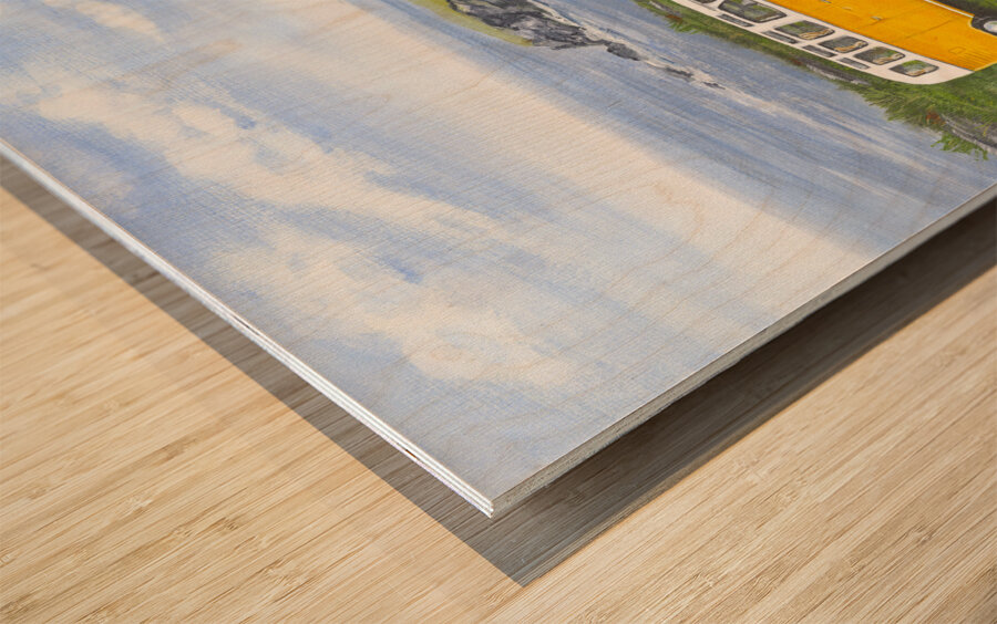 Van Life Adventures Wood print