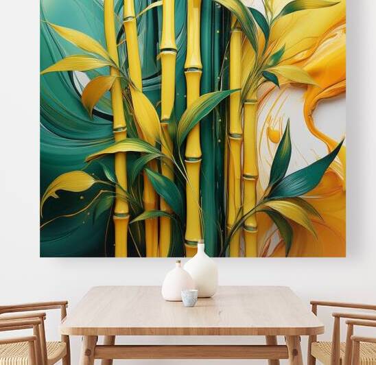 BAMBOO ART 5 by VERA LOPES