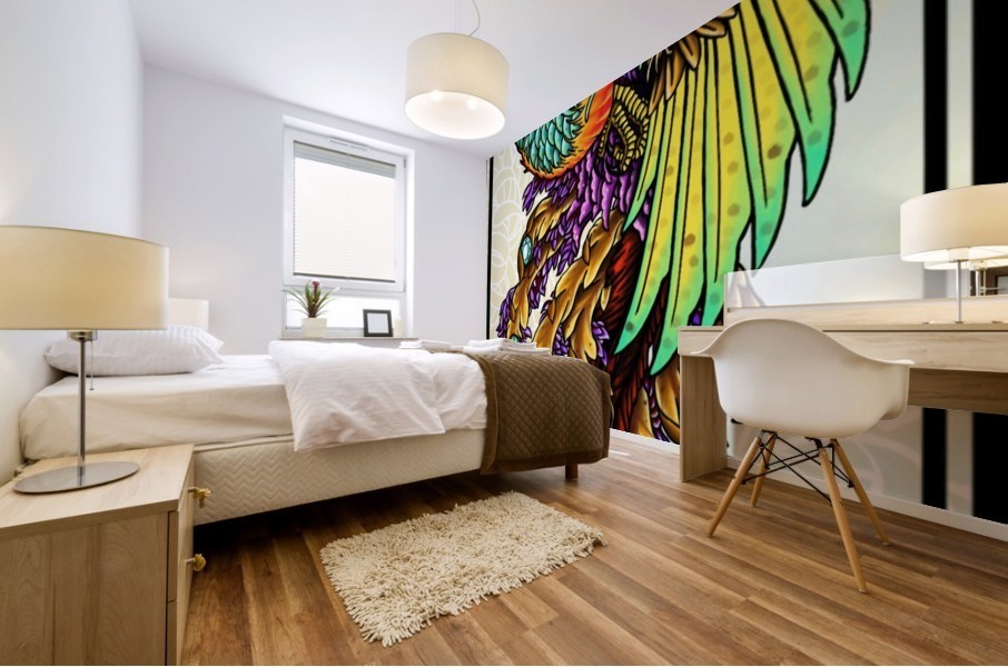 Phoenix  Mural print