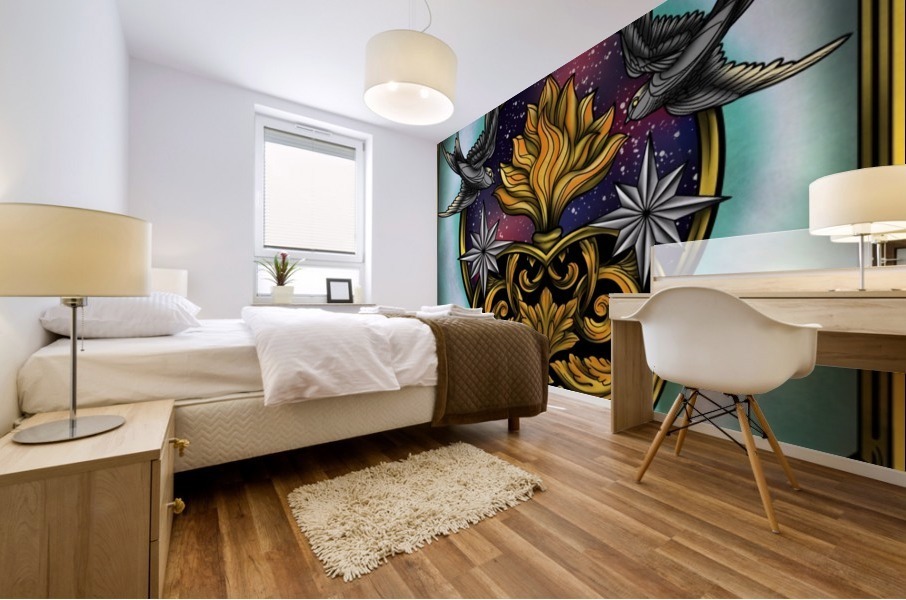 Sacred Heart  Mural print