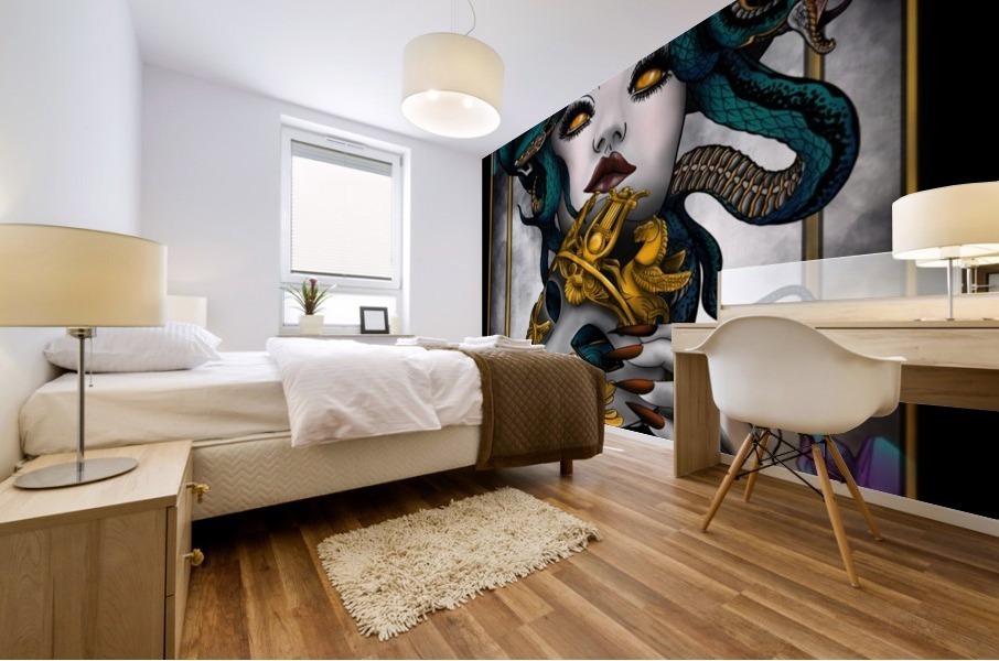 Medusa  Mural print