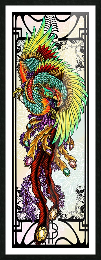 Phoenix  Picture Frame print