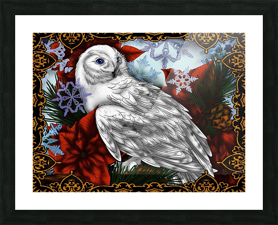 winter winds Picture Frame print
