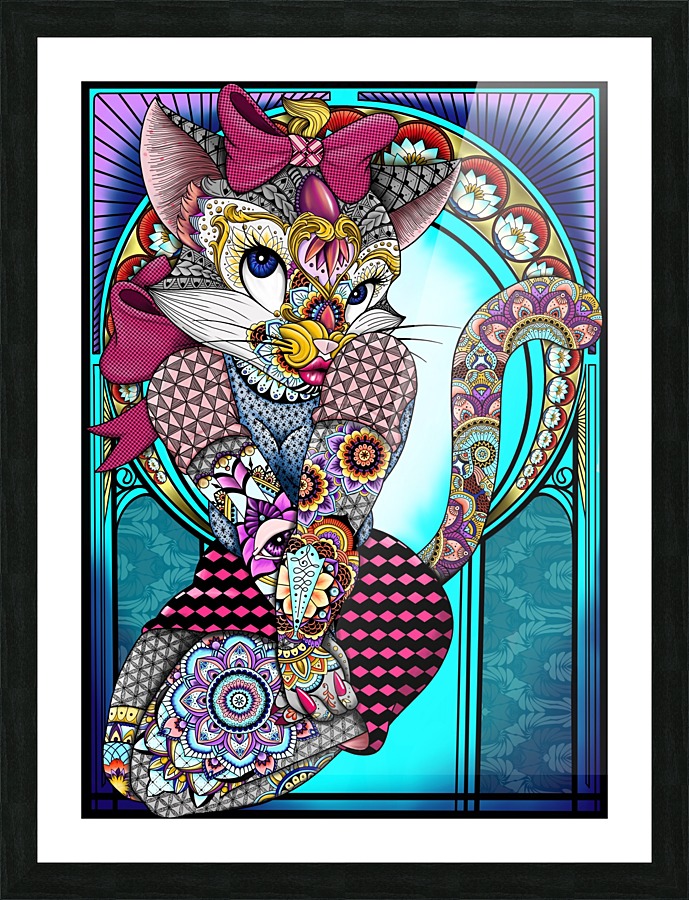 Cutie  Picture Frame print