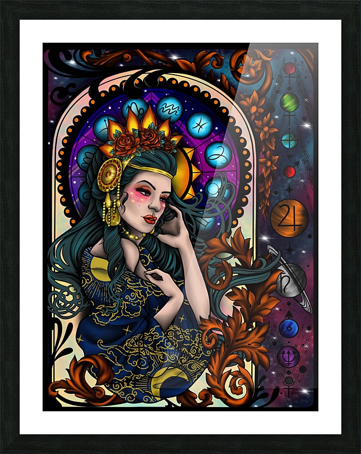 Aurora  Picture Frame print
