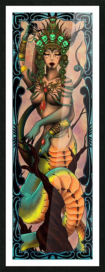 Temptress  Picture Frame print