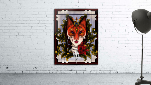 fox face Wall Preview