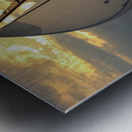 A Boaters Lean Metal print