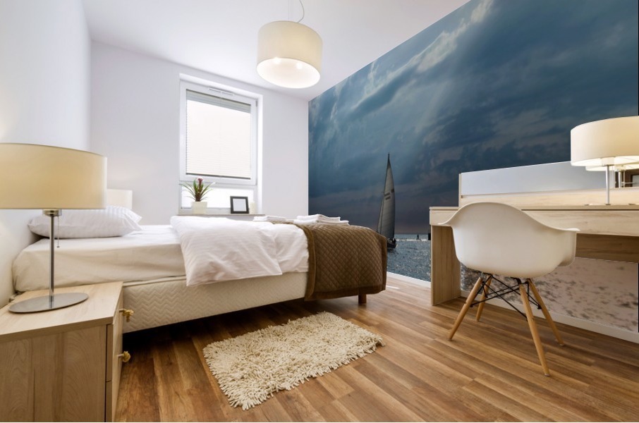 Coming Home Mural print