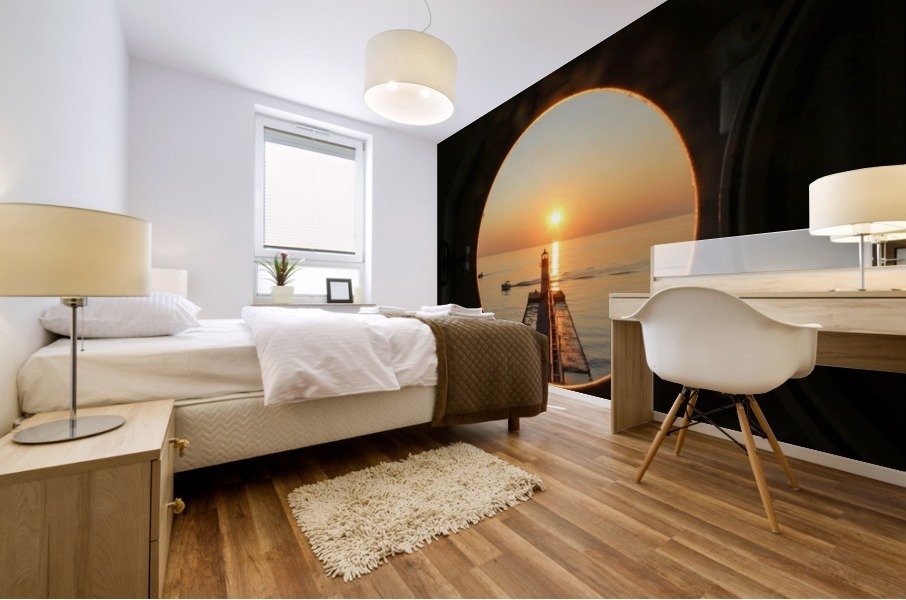 Inside Looking Out Mural print