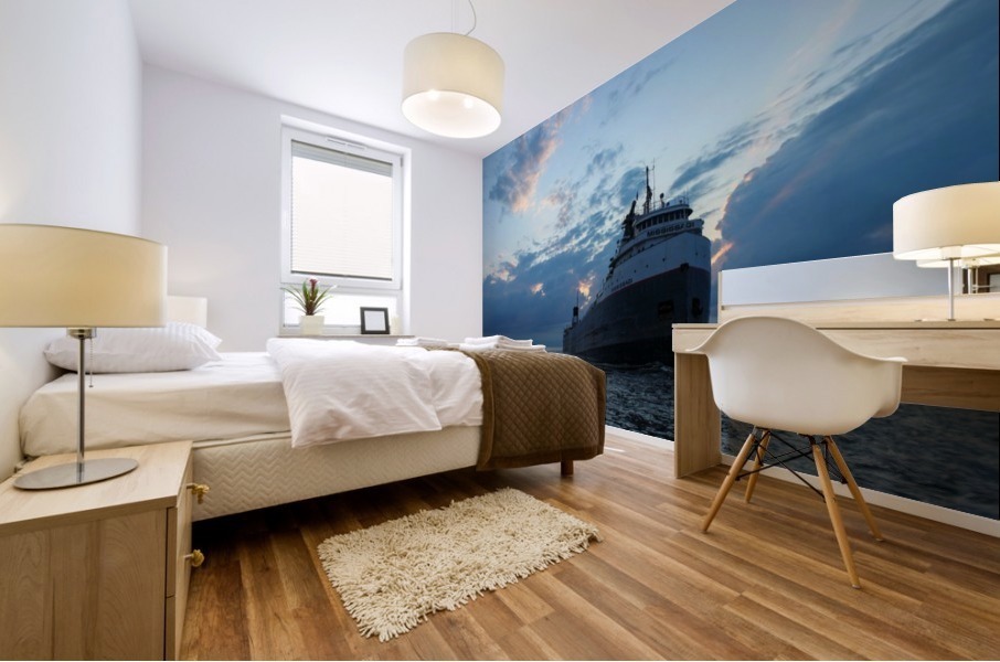 Moving In Mural print