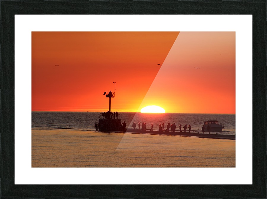 The Gathering Picture Frame print