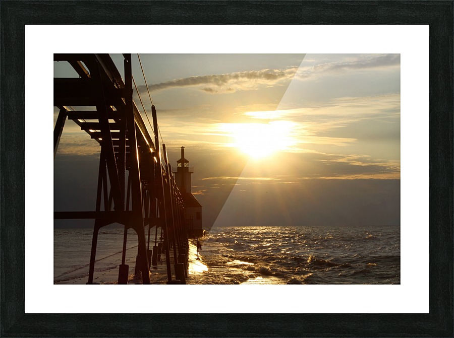 Sunburst Picture Frame print