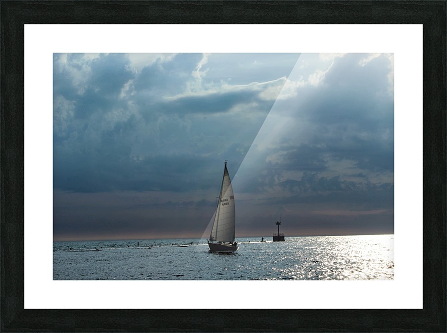 Coming Home Picture Frame print