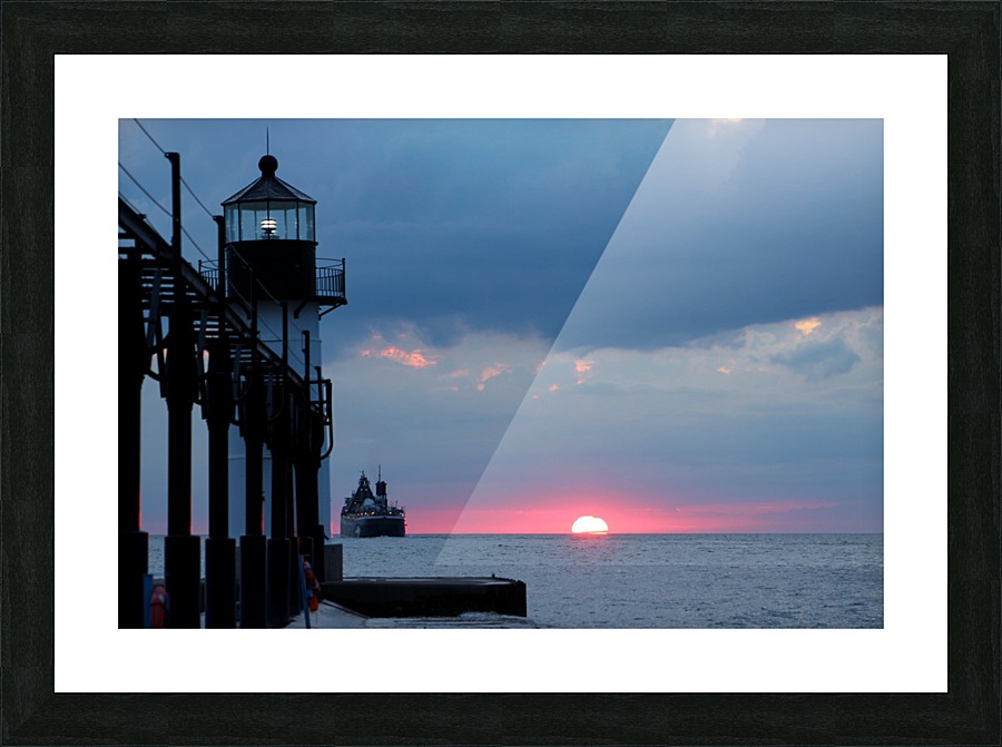 Next Stop Picture Frame print