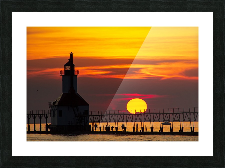 Stop and See Picture Frame print