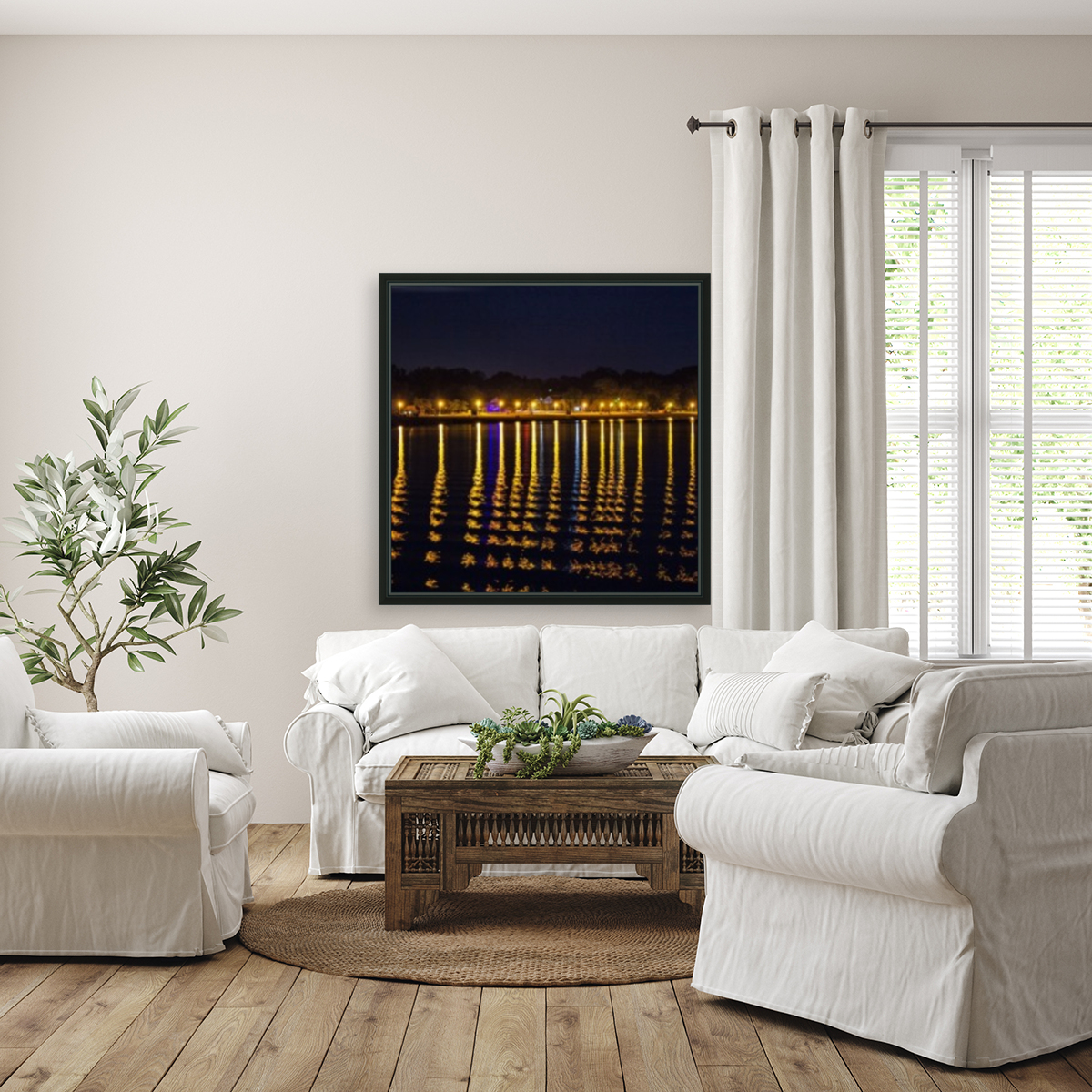 Beach Night Life Reproduction