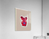 Enemy II Red Bear Acrylic Print