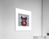Brown Bear Gray Acrylic Print