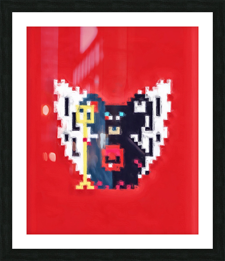 Destroy Bear Number 3 Picture Frame Printing