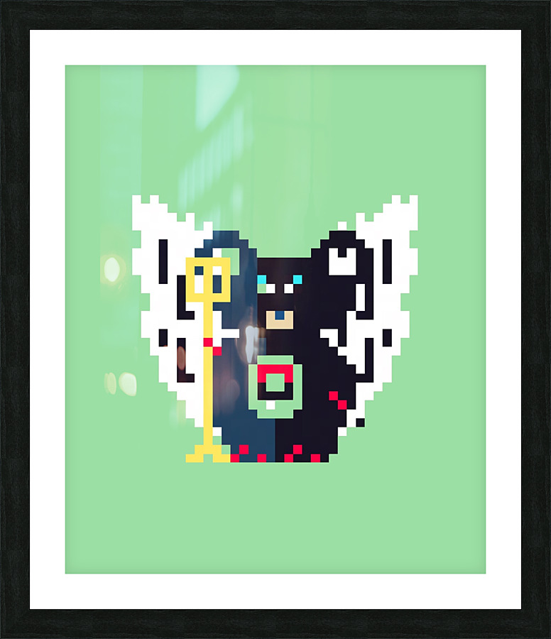 Destroy Bear Number 4 Picture Frame Printing