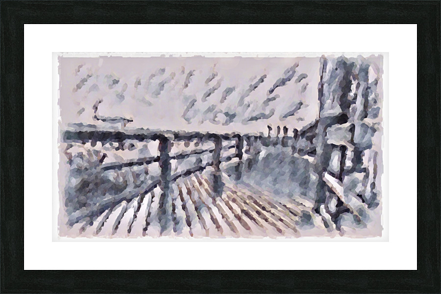 Boardwalk 2 Picture Frame Printing